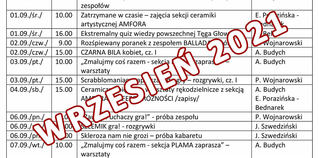 wrzesien 2021