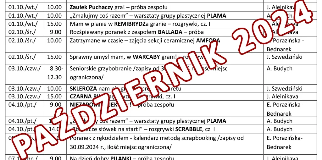 pazdziernik 2024