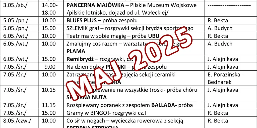 maj 2025