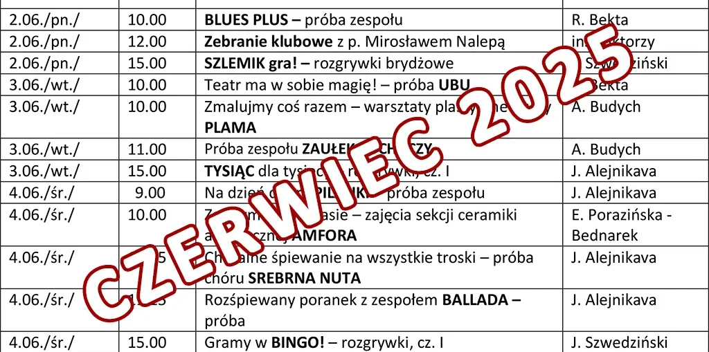 czerwiec 2025