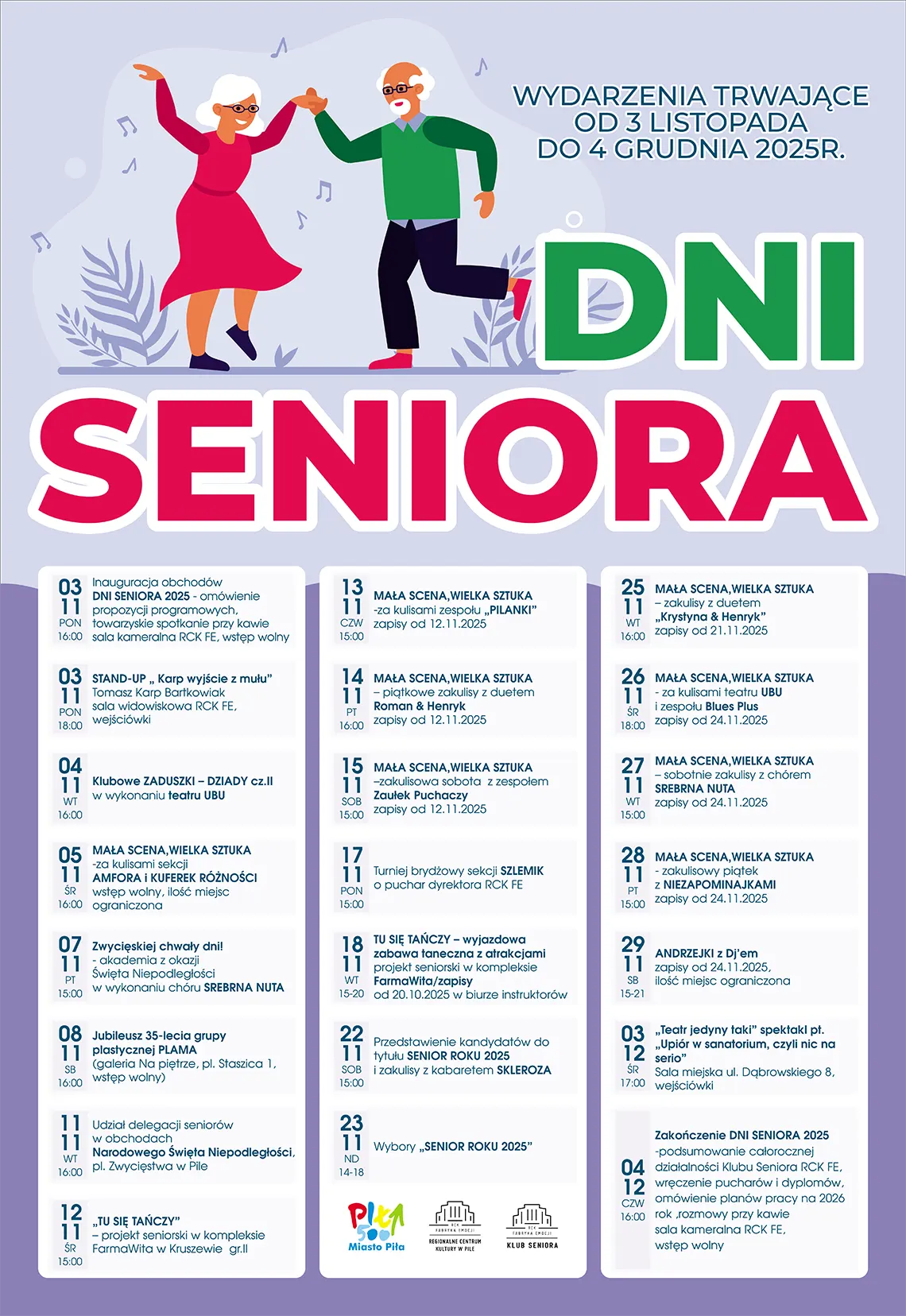 dni seniora 2025