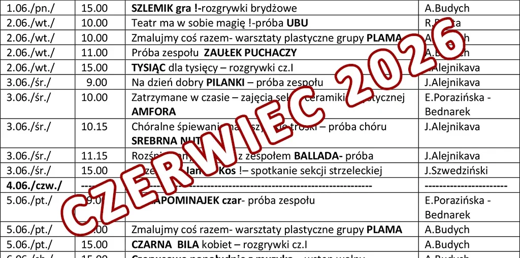 czerwiec 2026