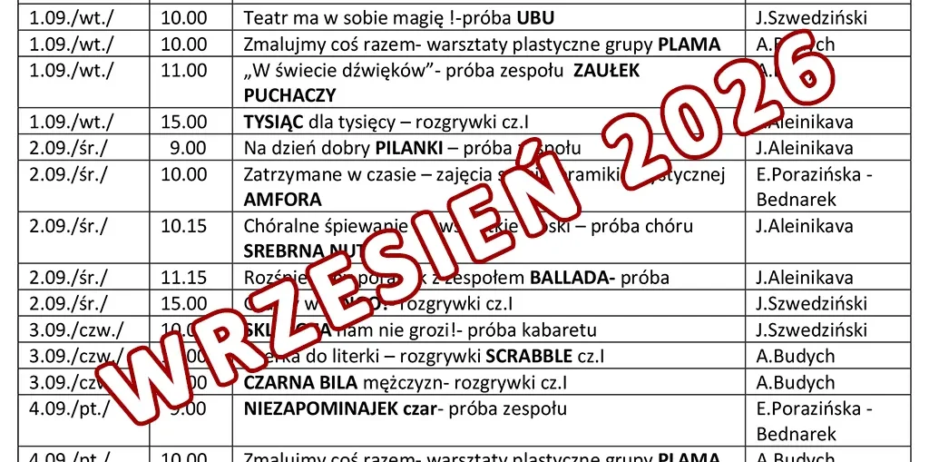 wrzesien 2026